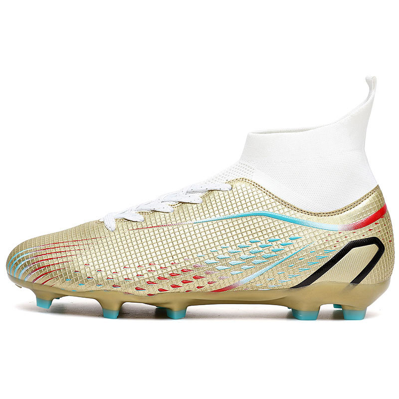 Nuevos zapatos de fútbol para hombres y mujeres zapatos de fútbol clavos adultos clavos largos zapatos de entrenamiento de niños adolescentes fábrica