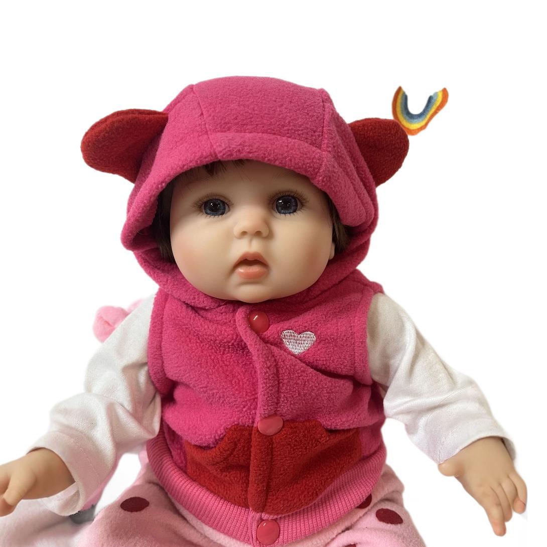 공장 16 인치 LUCY REBORN 인형 시뮬레이션  중생 인형 대외 무역 전자 상거래 공급