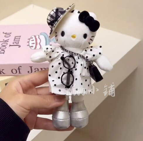 ロングレッグ kt ペンダントコレクションキティぬいぐるみペンダントかわいい kt 猫ラブバックルランドセルペンダントキーホルダーメンズ|undefined