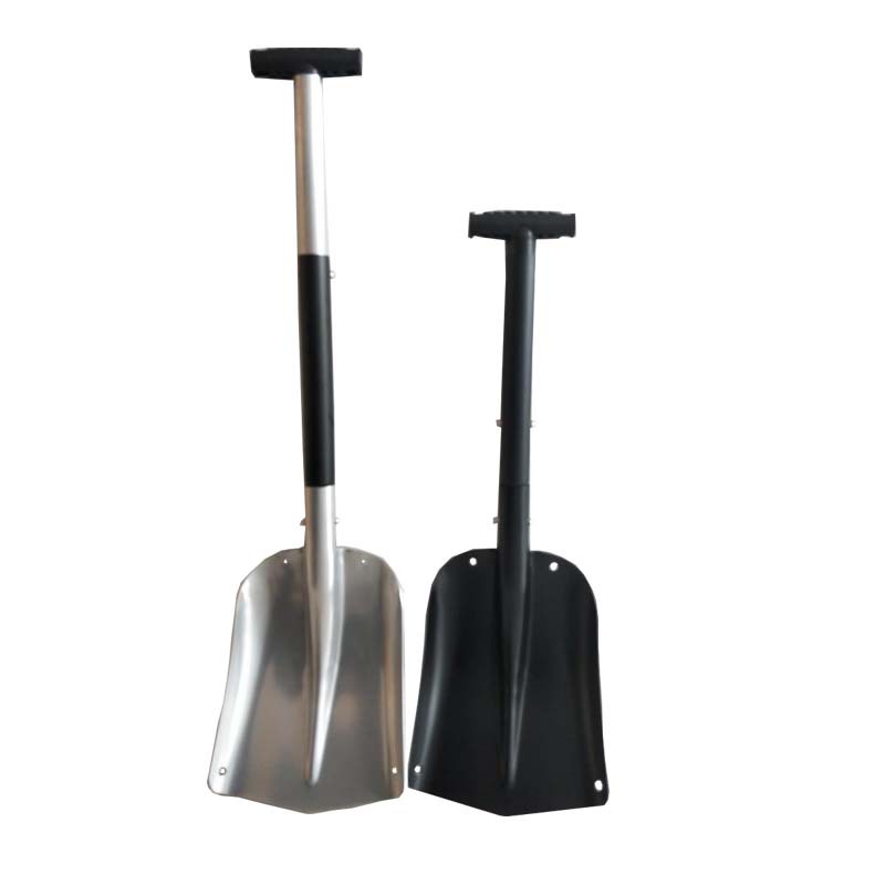 Pala de nieve retráctil de Venta caliente europea y americana invierno buena pala de nieve pala de playa de aleación de aluminio pala de nieve al aire libre