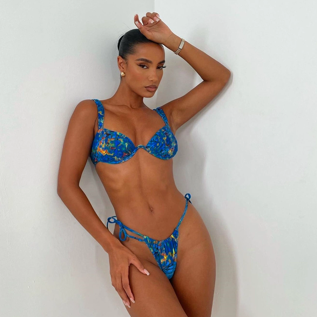Swimwear, sexy belt, European style