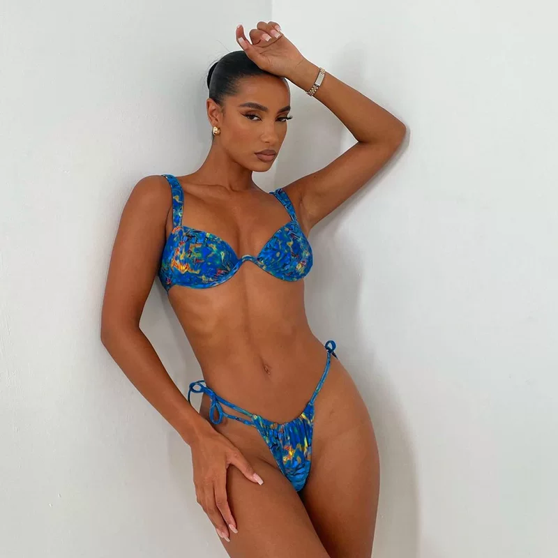Swimwear, sexy belt, European style