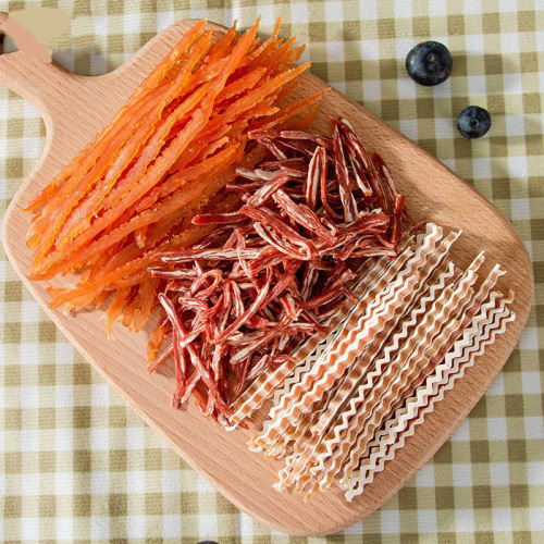 Dog Snacks Chicken Soft Silk Pets Teddy Puppies Small Dogs Dried Meat Cat Snacks Teething Sticks Wholesale