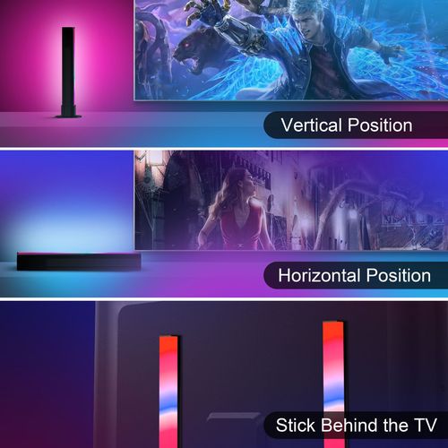 Electronic sports room atmosphere lamp TV background music sensing rhythm lamp computer desktop atmosphere lamp RGB fantasy sound 