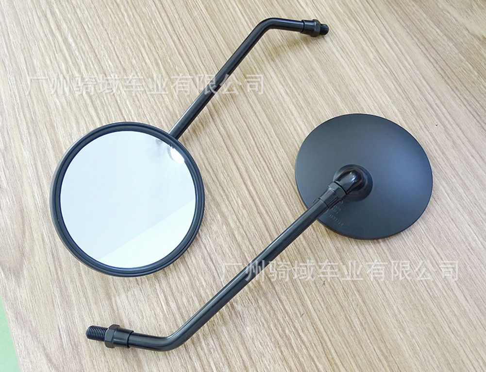 Factory wholesale European and American modified rearview mirrors for motorcycles and electric vehicles, round retro wide-angle reversing mirrors