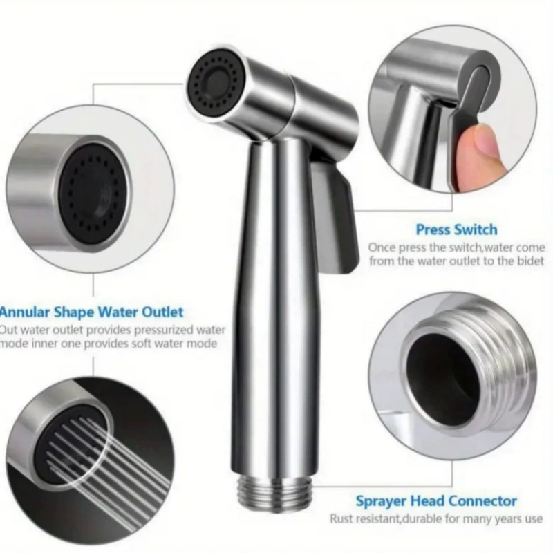 304 из нержавеющей стали распылитель унитаз унитаз унитаз частное средство мойка для туалета