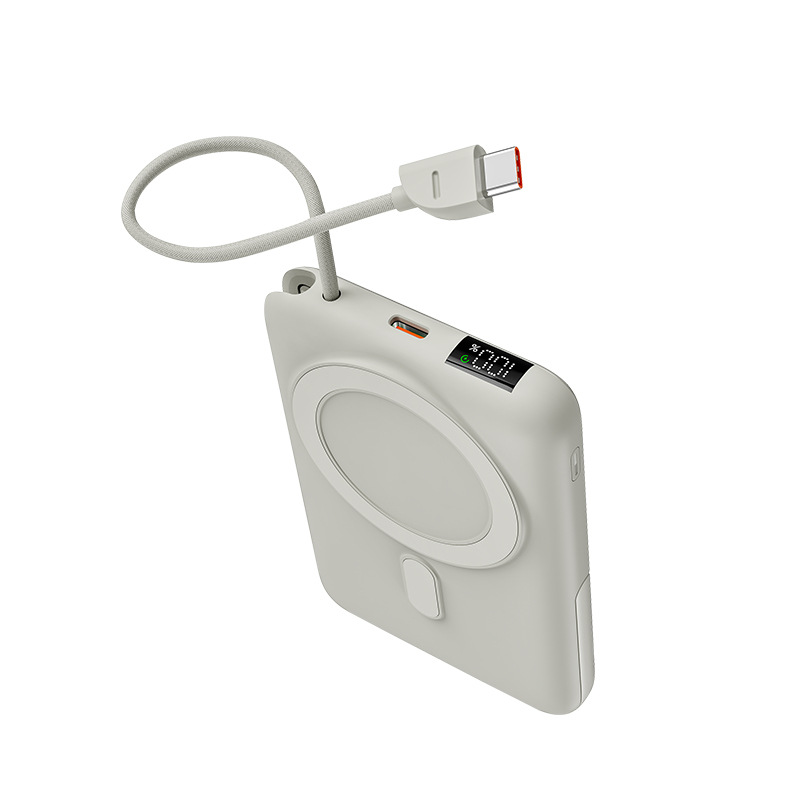 Hyundai HYUNDAI nuevo tesoro de carga rápida de gran capacidad con cable pequeño portátil fuente de alimentación móvil 1 / 20,000 mAh