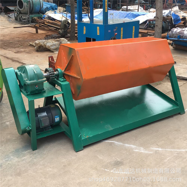 五金去毛刺滚筒光饰机 旋转型滚筒抛光机 六角滚筒抛光机