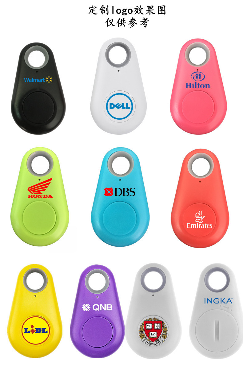 Smartes zweiseitiges Objektfinder-Schlüsselanhänger-Positionierungs-Trennungs-Ortungs-Drop-Shape-Tracking-Gerät Bluetooth-Verlustprävention-Gerät ab Fabrik