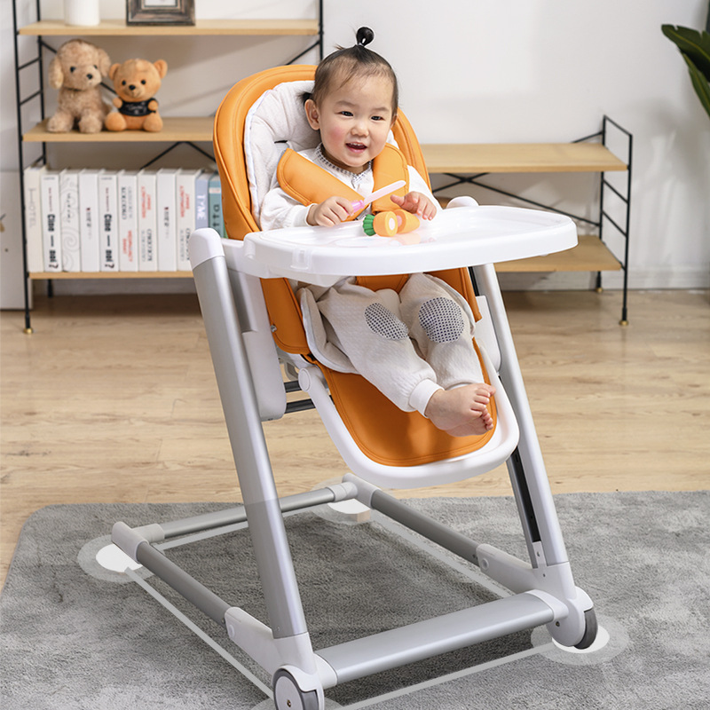 Baby Dining Chair Multifunctional Foldableable 1-5 Year Old Kidsren's Dining Table Chair Foldableable Home Kidsren's Dining Chair Learning Chair