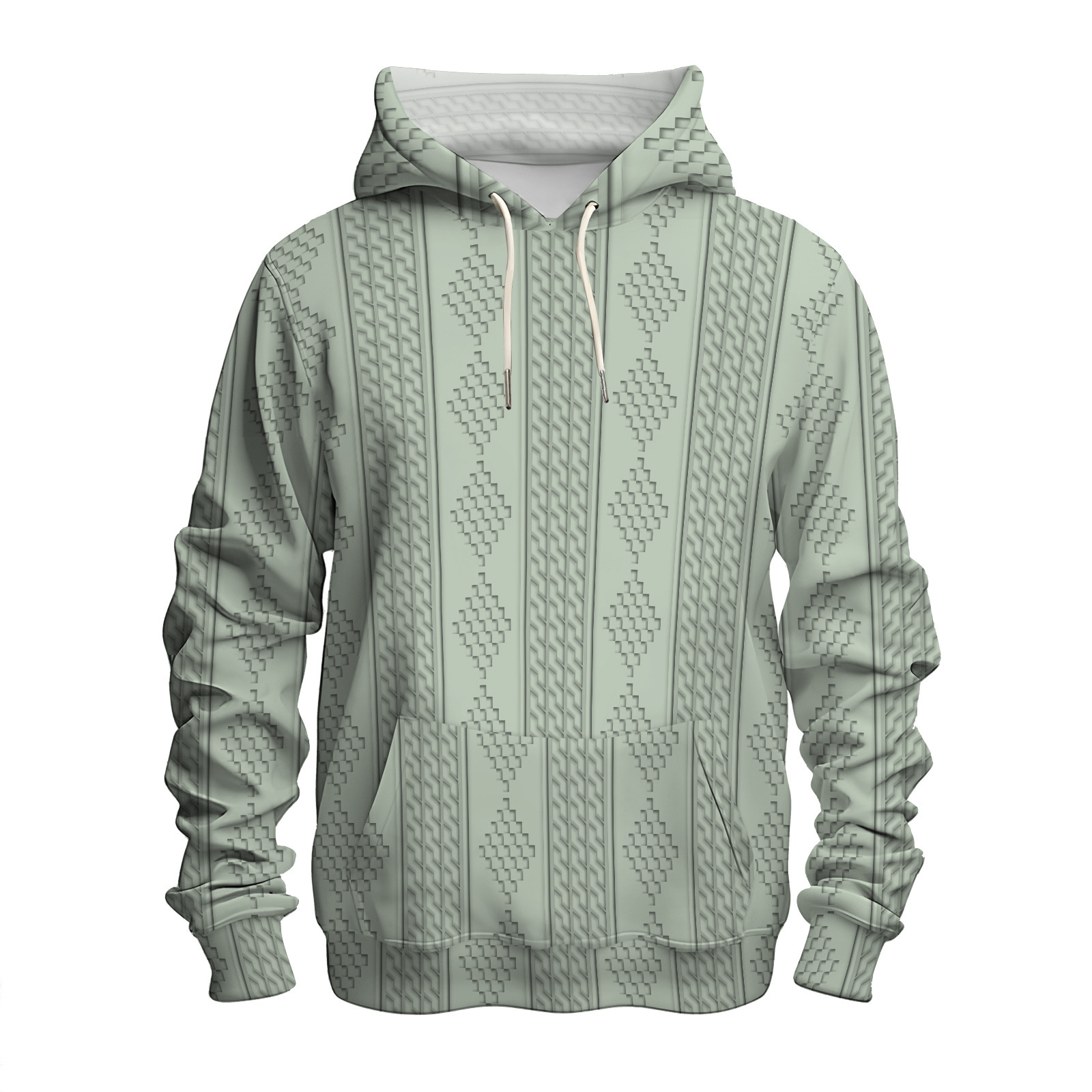 Suéter de color sólido de estilo minimal neutro, vitalidad juvenil, estilo universitario, suéter con capucha con cordón casual MC11