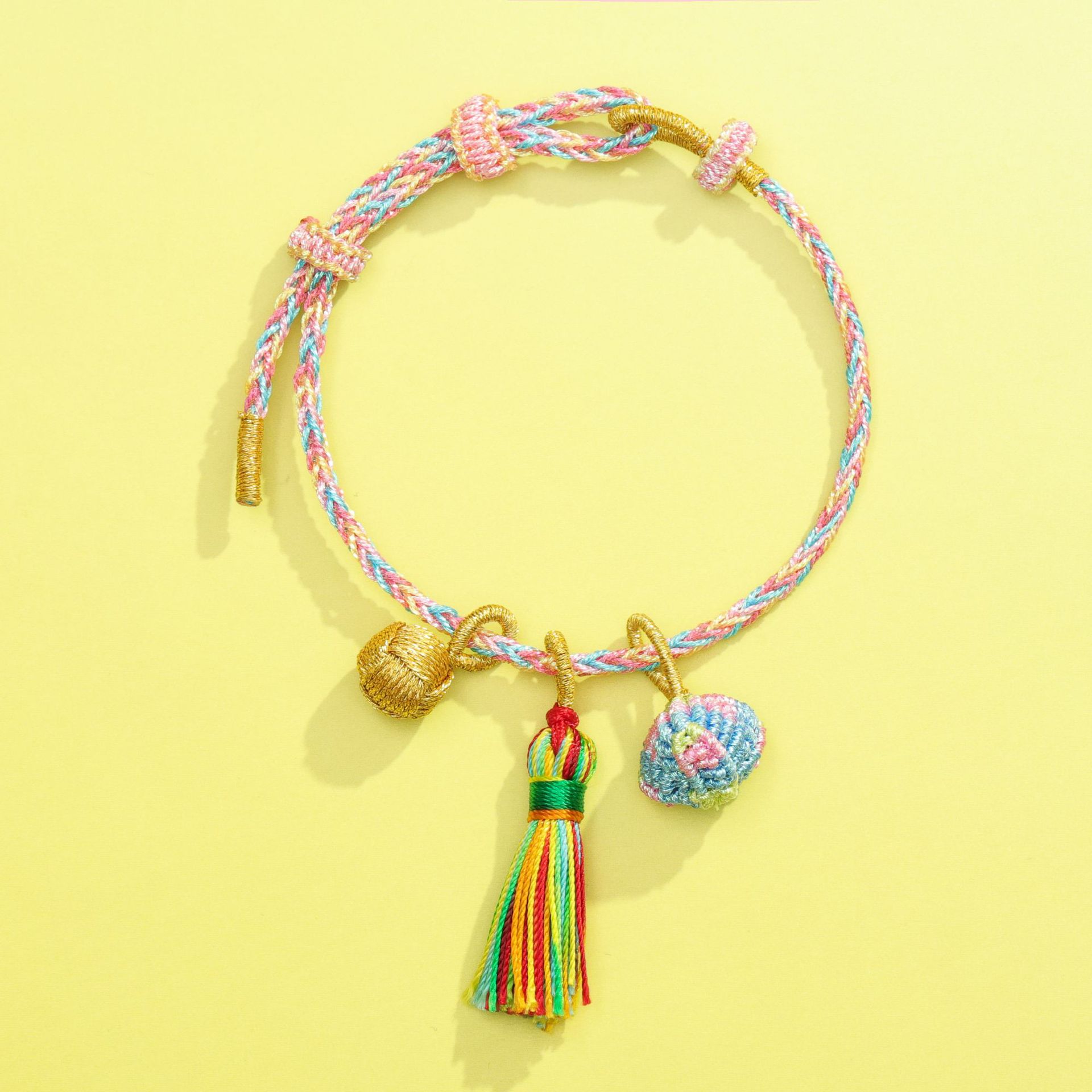 Symphony rope hydrangea tassel rice dumpling (blue)