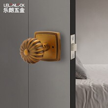 美式室内球形门锁家用酒店通用型锌合金南瓜锁多色可选卫生间锁具