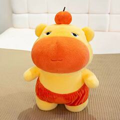 人気のカピバラ人形 Lulu 新しいカピバラぬいぐるみ人形子供用睡眠枕ベッド装飾品