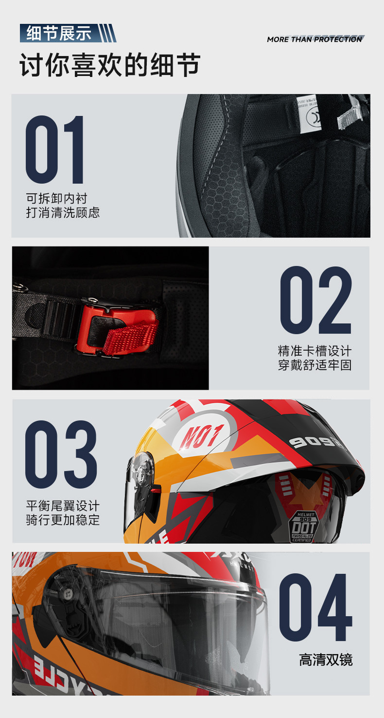 3C/DOT Motorcycle Helmet for Men and Women, All-Season Riding Open-Face Helmet, Winter Warm Riding Safety Helmet