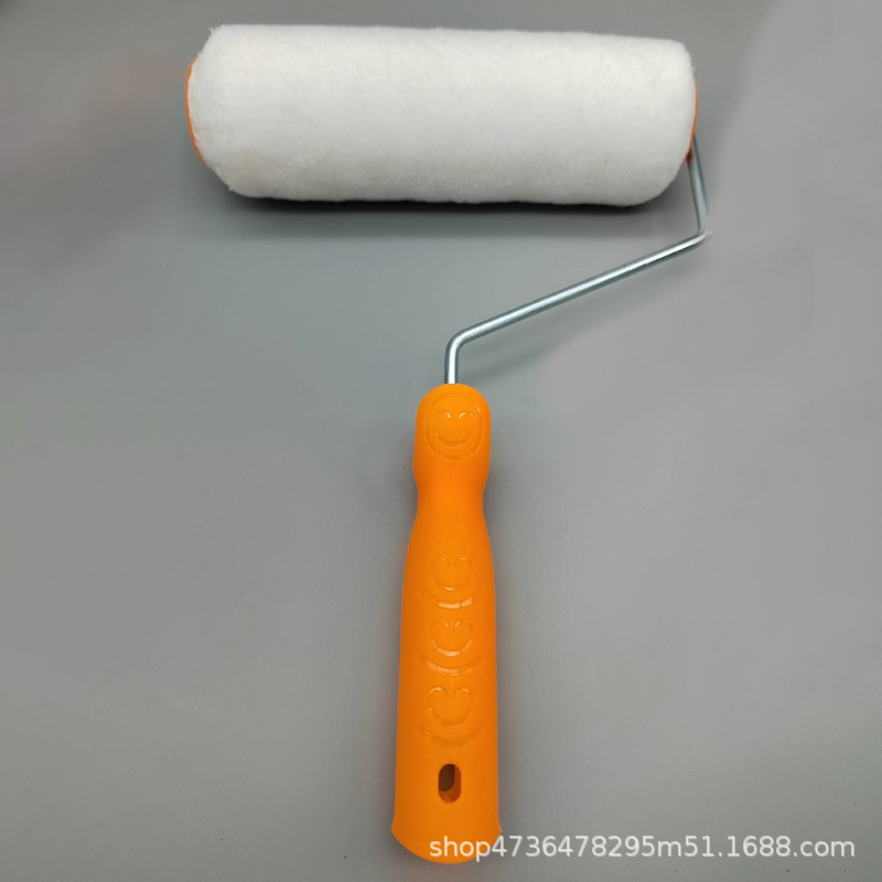 9 pulgadas cepillo de algodón de rodillo un cepillo de rodillo de dibujo de algodón de pelo largo de alta calidad cepillo de rodillo de pared