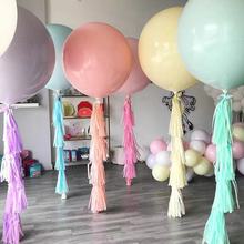 18寸马卡龙气球大号气球圆形儿童生日派对装饰婚房布置结婚装扮