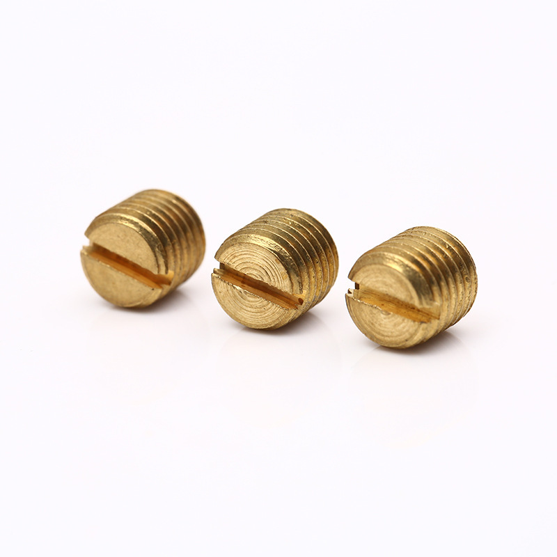 Sample Brass Set Screws M1.6 Flat Head Slotted Machine Screws Gb73Din551 Sample Brass Set Screws M1.6 Flat Head Slotted Machine Screws Gb73Din551