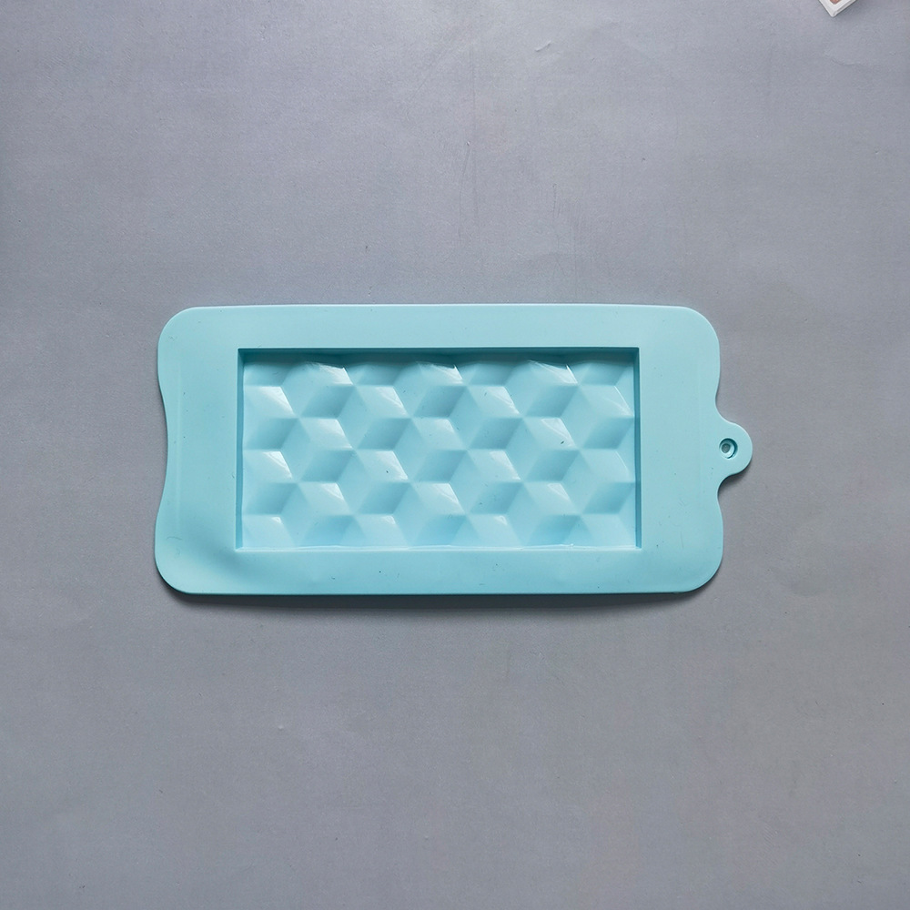 Cubo de chocolate 467 galletas molde de silicona pastel helado pudín molde de postre jabón utensilios