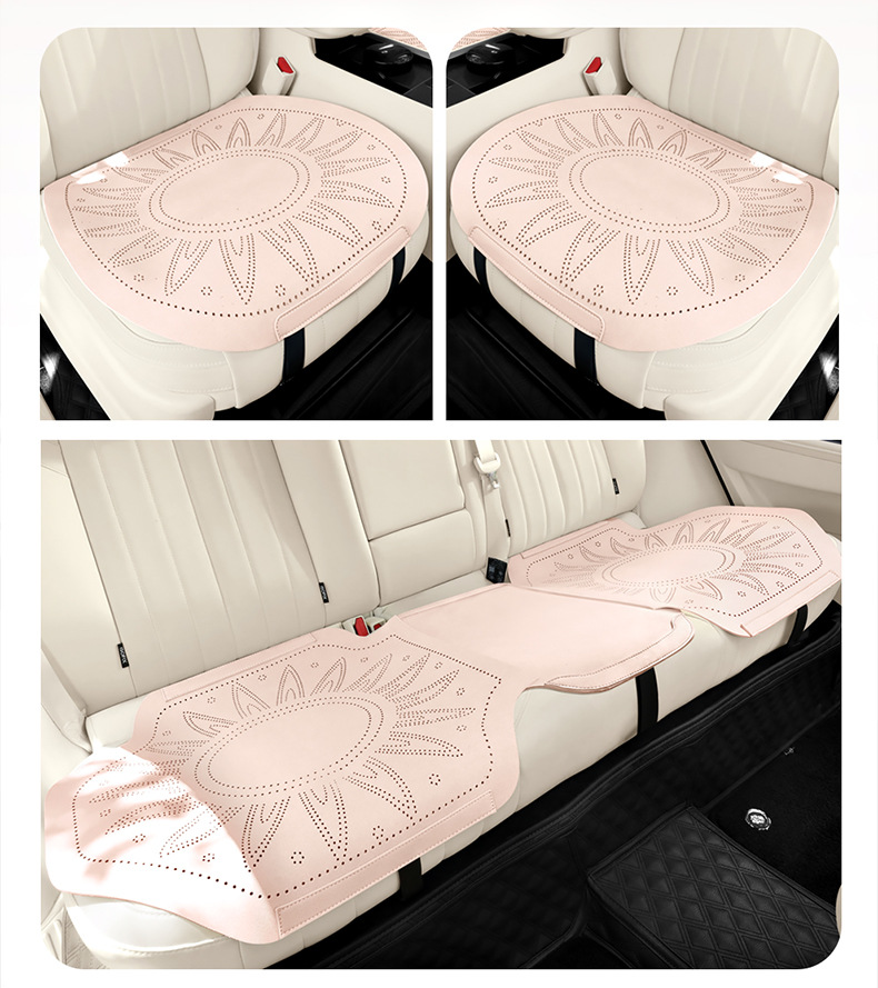 Lynk & Co 08EMP Suede Seat Cushion Flamingo Car Seat Cushion Summer Breathable Foreign Trade Amazon Independent Station