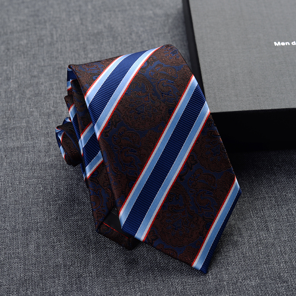 Fabricantes de corbata de patrón de alto nivel de caballero transfronterizo de estilo británico de negocios camisa casual accesorios de moda