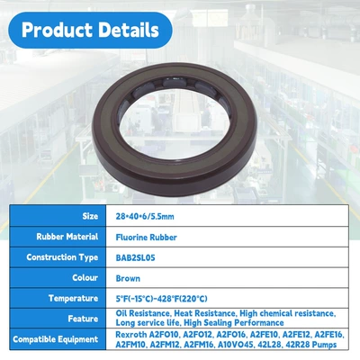 pump A10V045, Oil – Oil seal