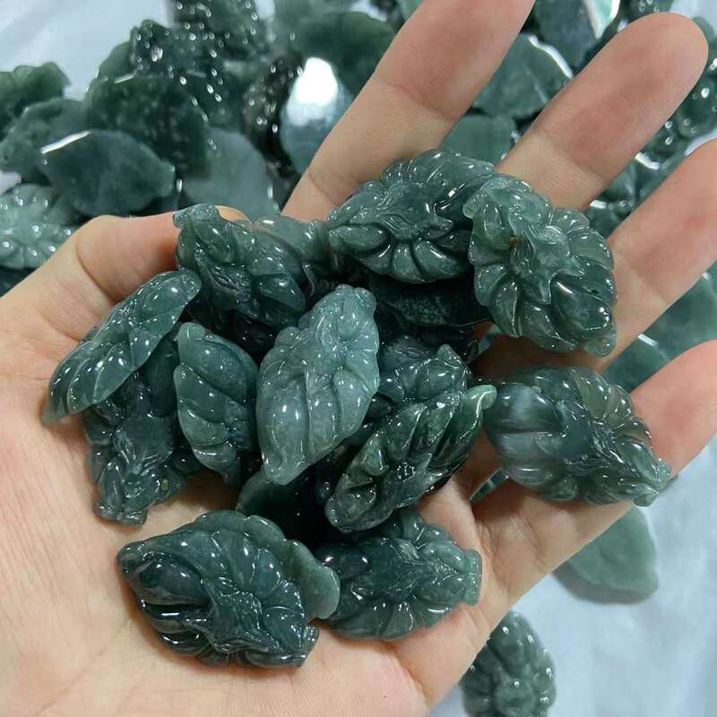 Authentic Natural Jade Nine-Tailed Fox Bracelet Jadeite Jade Crafts Live Broadcast Trade Show Gifts