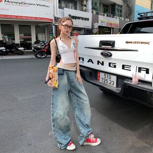 2026�����¿����m����ѩ��ˮϴ����ֱͲţ��ѝŮJEANS WOMEN