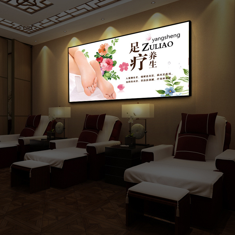 Foot Therapy Health Care Decoration Painting Foot Bath Leisure Club Foot Repair Poster Wall Chart Foot Way Foot Washing Massage Shop Promotional Mural Foot Therapy Health Care Decoration Painting Foot Bath Leisure Club Foot Repair Poster Wall Chart Foot Way Foot Washing Massage Shop Promotional Mural