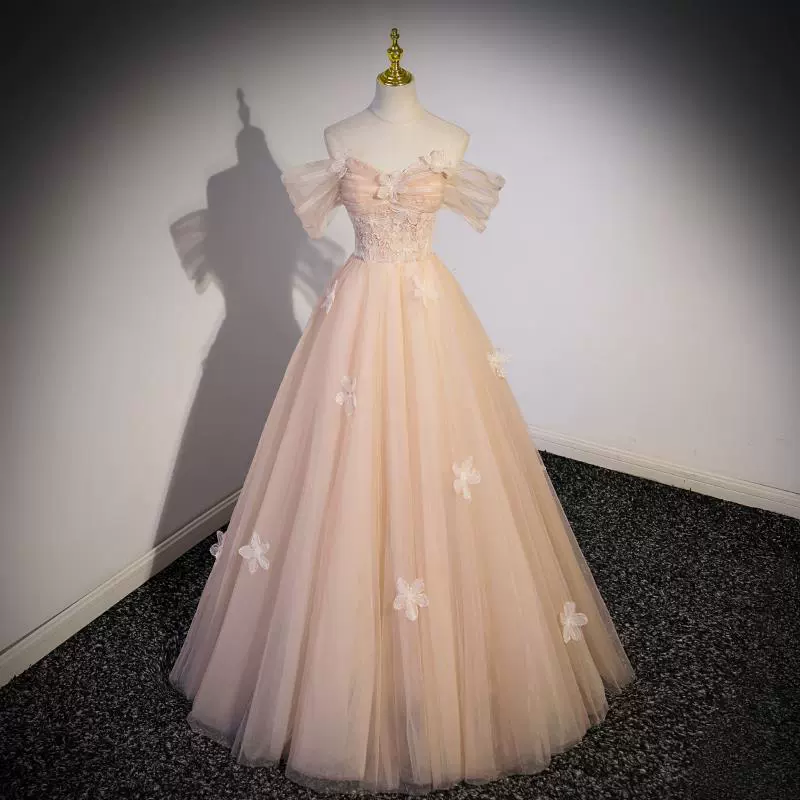 Вечернее платье из легкой пряжи во французском стиле для женщин, в бегах, платье принцессы для взрослых, церемония Супер Фея Мори, Элитная Роскошная ниша, высококачественный арт-тест