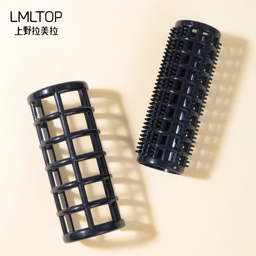 LMLTOP gran tamaño pequeño rizador de pelo negro hueco de doble capa rizador de aire que forma SY1057