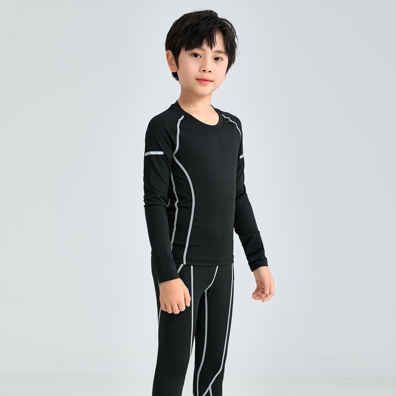 Trajes deportivos para niños, trajes de entrenamiento para correr, ropa de entrenamiento para niños