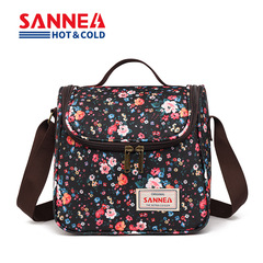 SANNE新款加厚保溫包戶外手提野餐飯盒袋學生午餐包 跨境保冷冰包