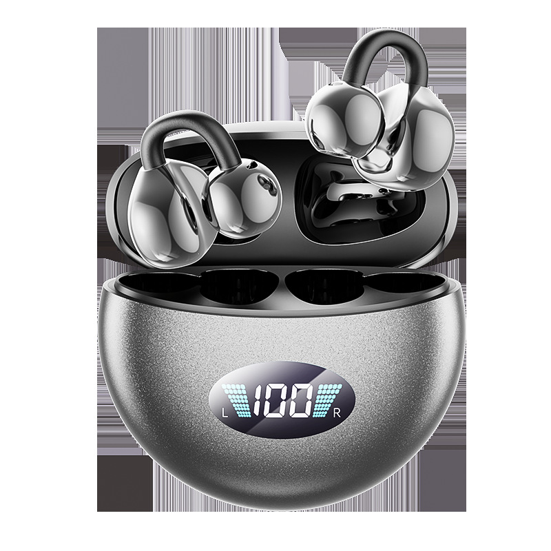 Audífonos Bluetooth Q88 con Traducción IA, Modelo Nuevo, Inalámbricos, Sin Inserción en el Oído, con Clip, Batería de Larga Duración, Deportivos, Venta al por Mayor de Fábrica image 4