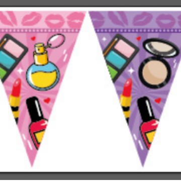 GTZ-segunda bandera de tirón de caramelo 1 Decoración de cumpleaños Bandera de tirón 1 elemento de piruleta 1 Bandera de piruleta 1 huevo grande