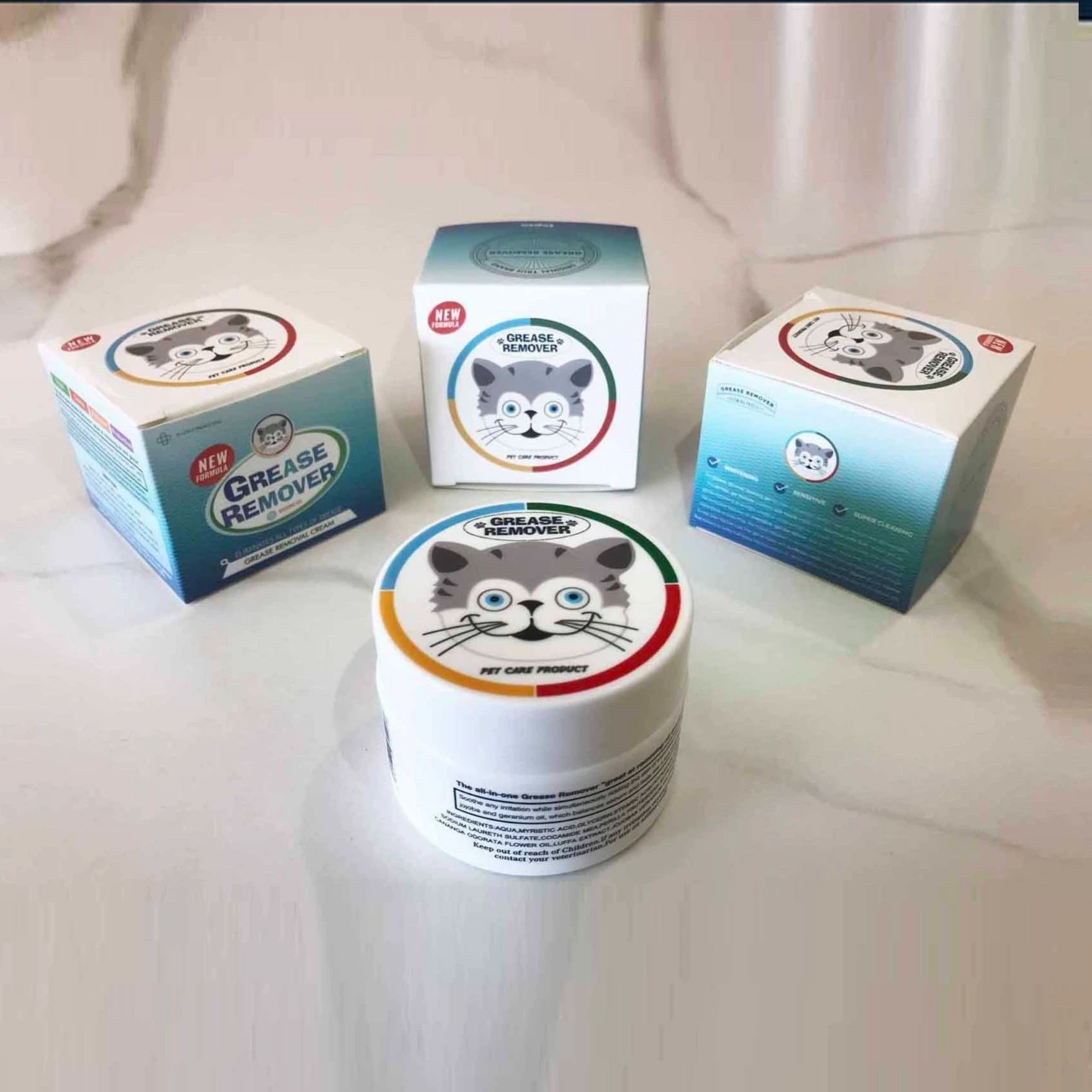 hiorri Cat, черный подбородок, удаление хвоста, обезжиривание, чистящие средства, обезжиривающий крем для кошек