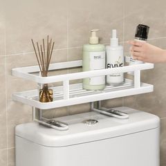 穴を開けない便器の水タンクの物置棚鉄芸トイレの多機能入浴収納棚便器の上の物置棚