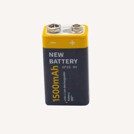 用于 麦克风 话筒 万用表 玩具方形 6F22方块 9V 1.5ah 充电电池