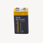 用于 麦克风 话筒 万用表 玩具方形 6F22方块 9V 1.5ah 充电电池