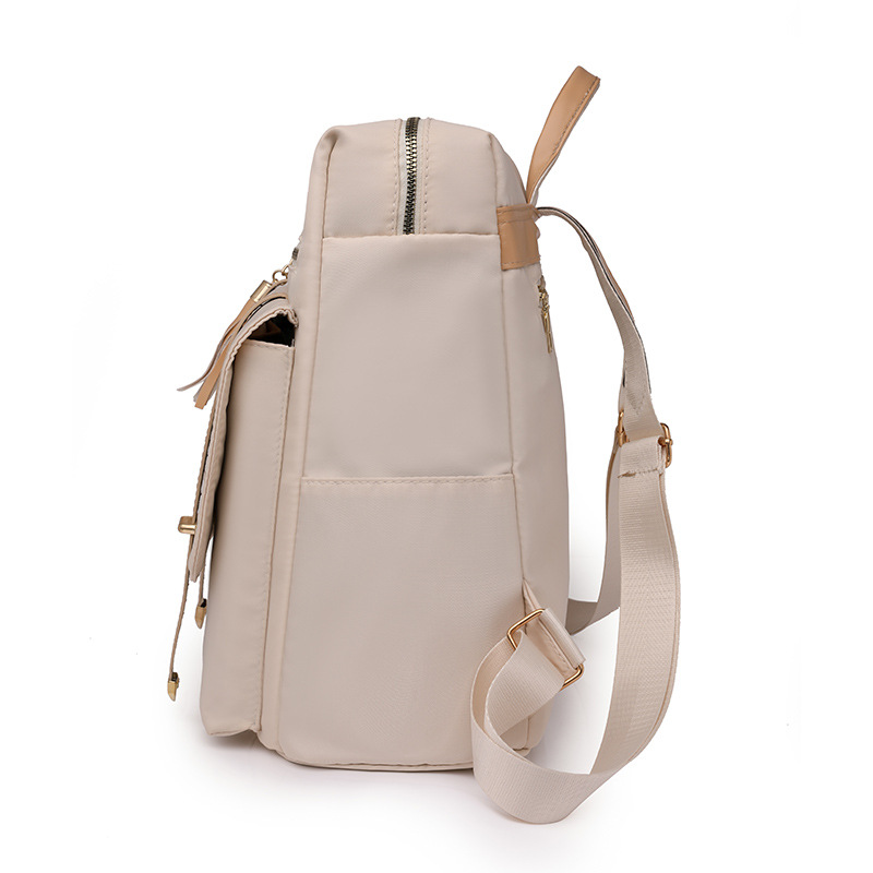 2023 nueva mochila de nailon para mujer coreana, mochila de viaje al aire libre de gran capacidad de moda, mochila escolar al por mayor