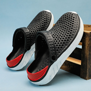 Cross-border Hole Shoes Men's and Women's Summer Lightweight Bird's Nest Sandals and Slippers Foreign Trade Wading Shoes Couple's Holiday Leisure Beach Shoes