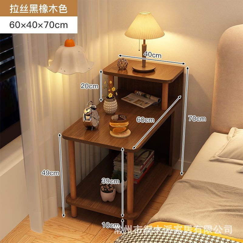 브러시드 블랙 오크 60*40*70CM