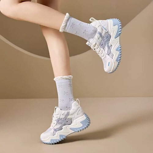 Women's shoes 2026 new online celebrity hit, main push breathable casual shoes, height-increasing dad shoes, fashionable all-matching breathable mesh shoes