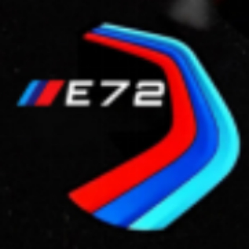 Adecuado para BMW X6/E72 puerta del coche lámpara de bienvenida lámpara de proyección láser modificado atmósfera decorativa lámpara de iluminación de la puerta del coche lámpara de tierra