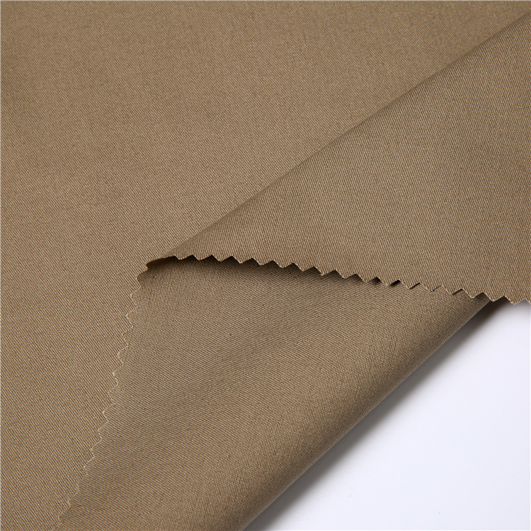 100% algodón de alta calidad ropa de trabajo de tela uniforme de color sólido tela de alta densidad impermeable