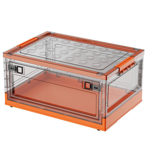 Installation-free foldable storage box car superimposed children's toy book storage cabinet clothing sundry storage box