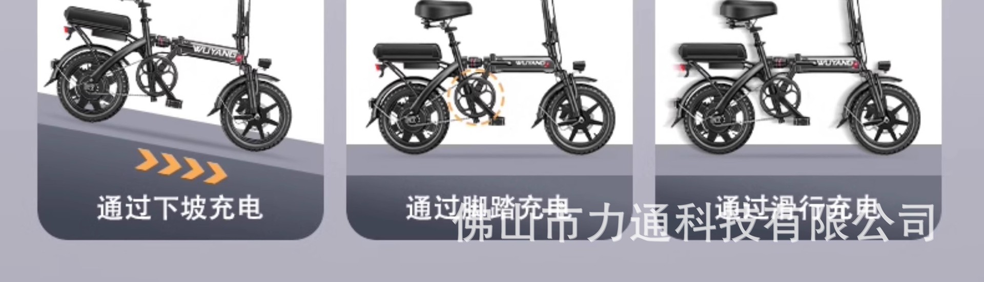 Folding Electric Vehicle Lightweight Portable E-Bike