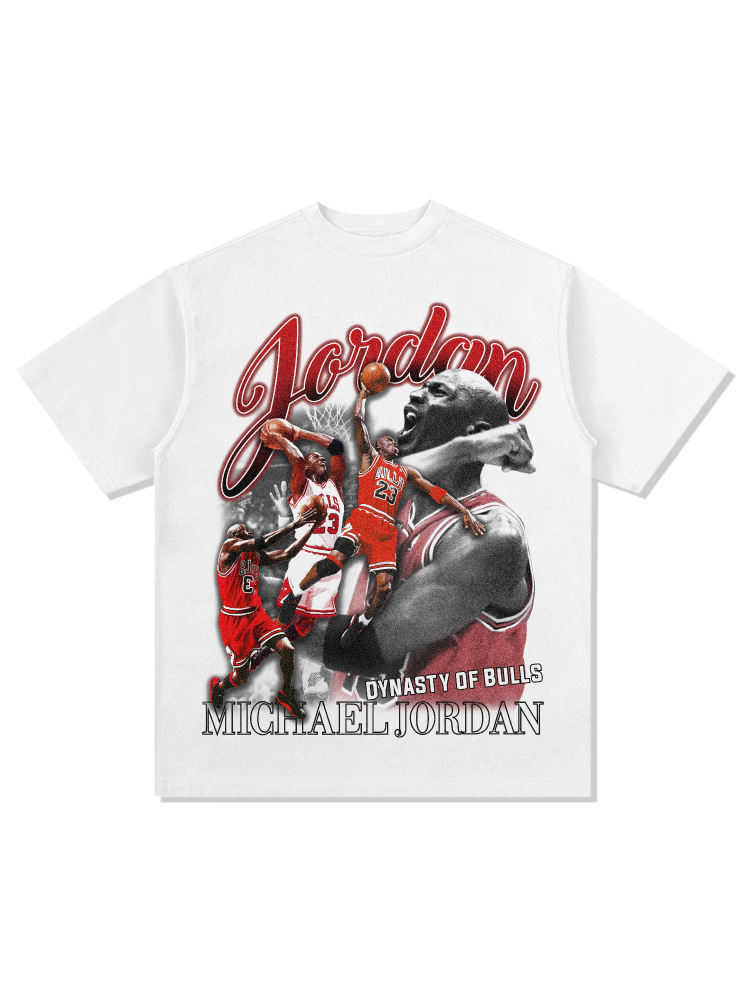 Camisetas Air Legend vintage de estilo americano retro, estampadas, de manga larga y manga corta, tela gruesa lavada, cuello pequeño, certificación internacional.