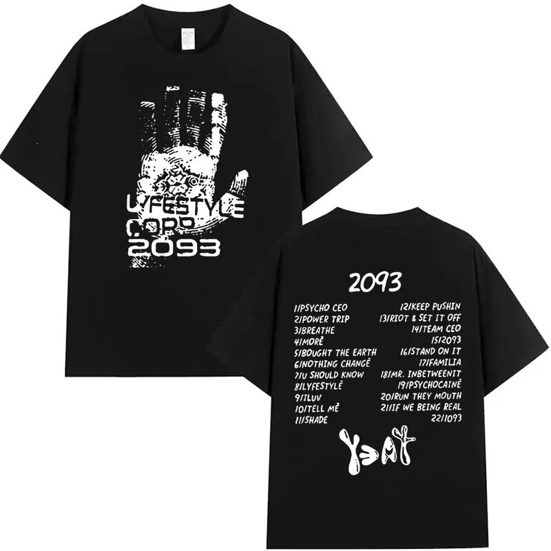 Thin Cotton Rapper-Style Music Graphic Print T-Shirt for Men, Fashionable, High-Quality, Comfortable, and Breathable Thin Cotton Rapper-Style Music Graphic Print T-Shirt for Men, Fashionable, High-Quality, Comfortable, and Breathable