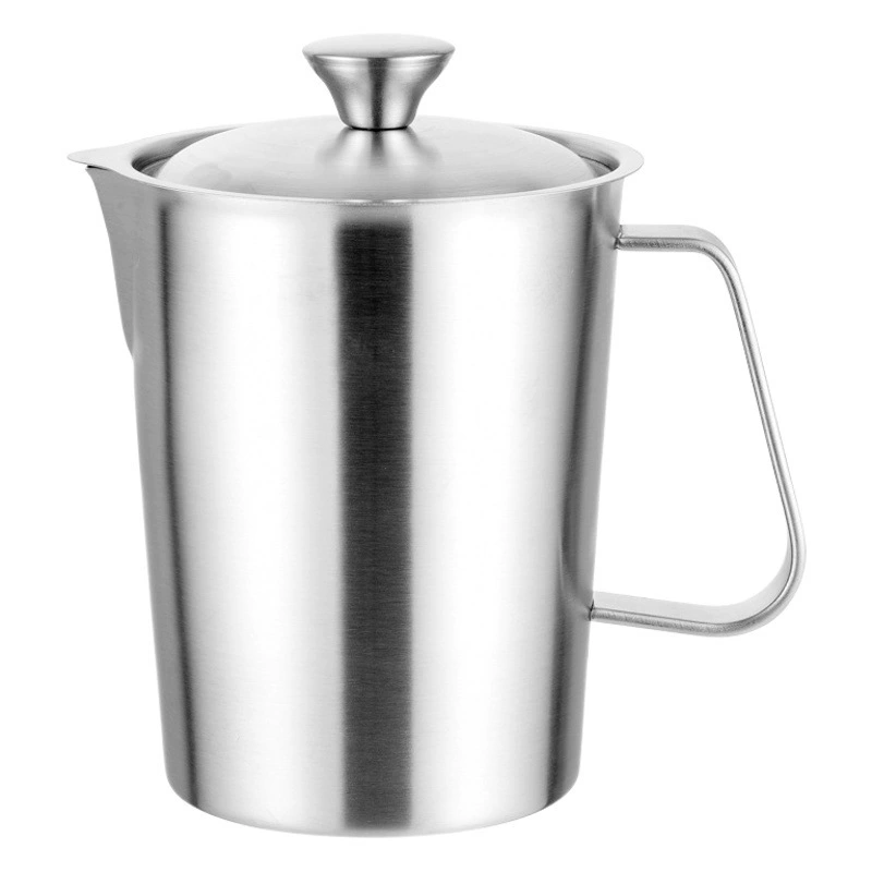 Утолщенная мерная чашка из нержавеющей стали 304 со шкалой кухонная мерная чашка для соевого молока костюм мерная чашка для чая с молоком и кофе